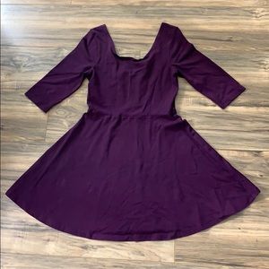 Purple Express Dress